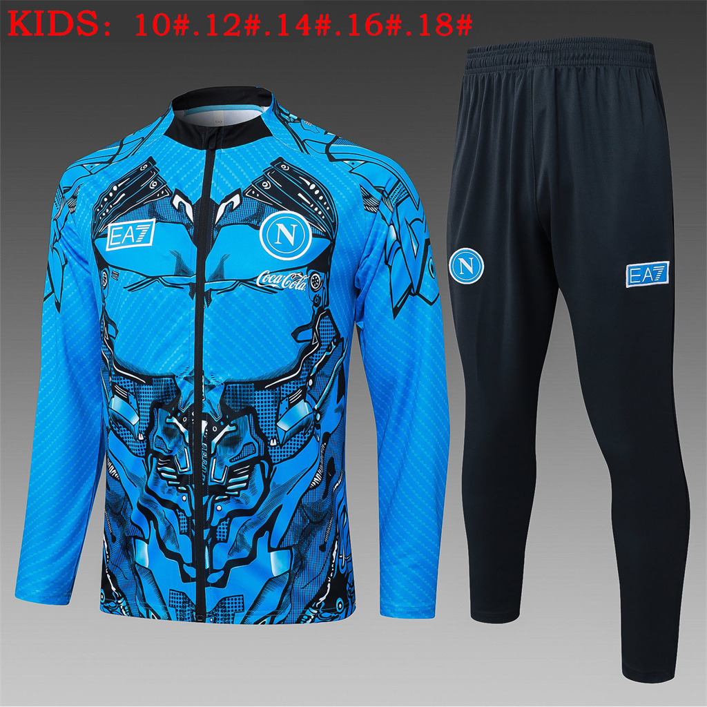Napoli Kids Training Suit 25/26 | Soc Jersey - Premium Football Jersey