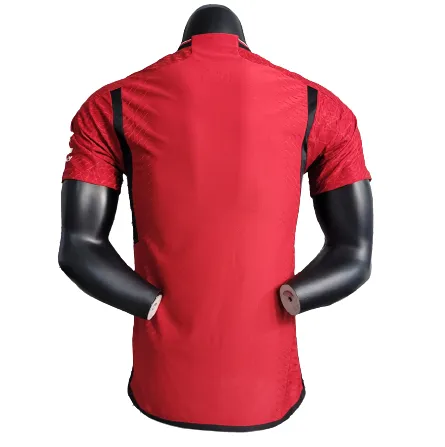 23-24 Manchester United Jersey Home Player Version