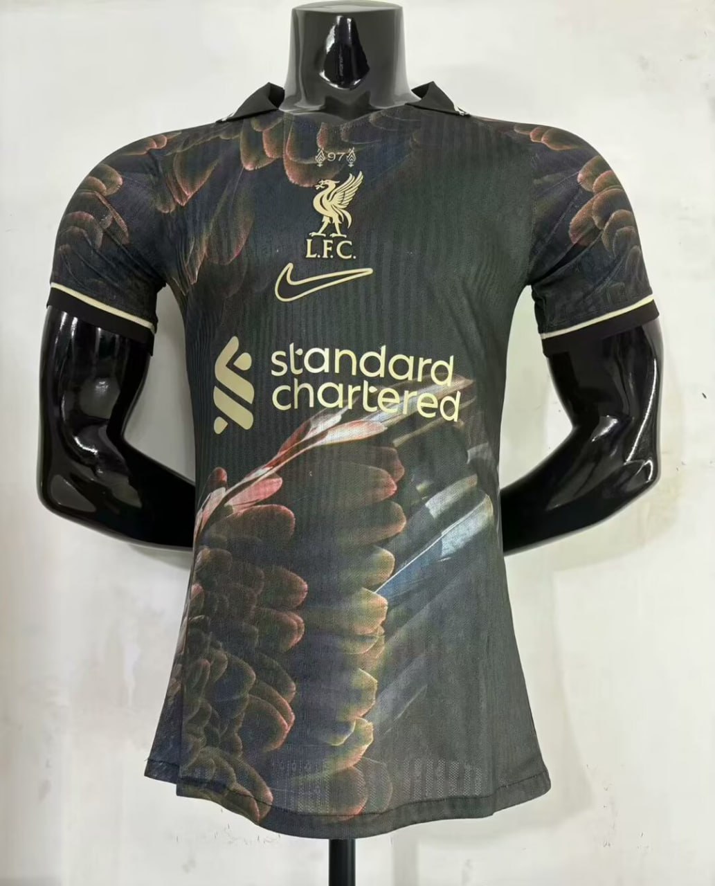 Liverpool Black Commemorative Edition Player Version Jersey 25/26
