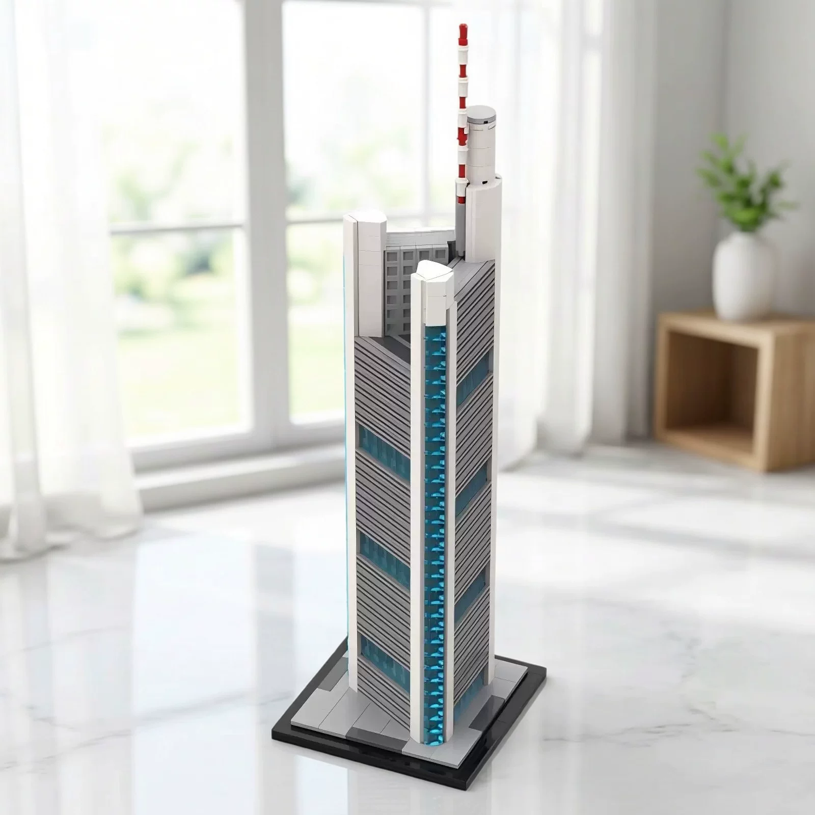 MOC 149003 - Commerzbank Tower 1:800 Scale