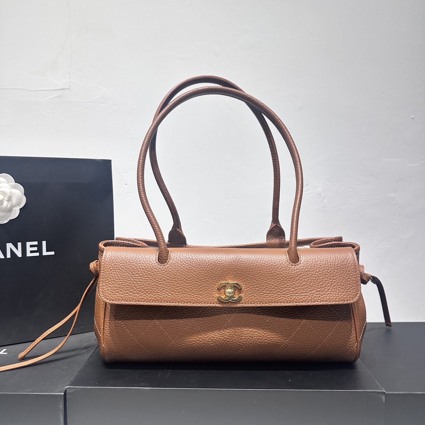 Chanel Spring Summer 2026 Small Flap Bag in Camel