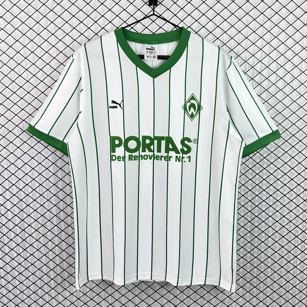 Retro Werder Bremen  88/89 Home S-XXL