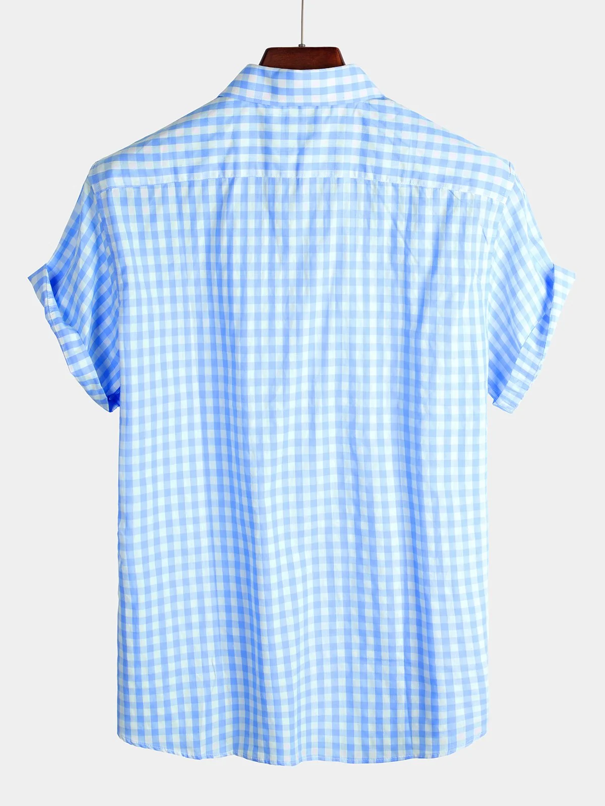 Men's Plaid Cotton Casual Shirt