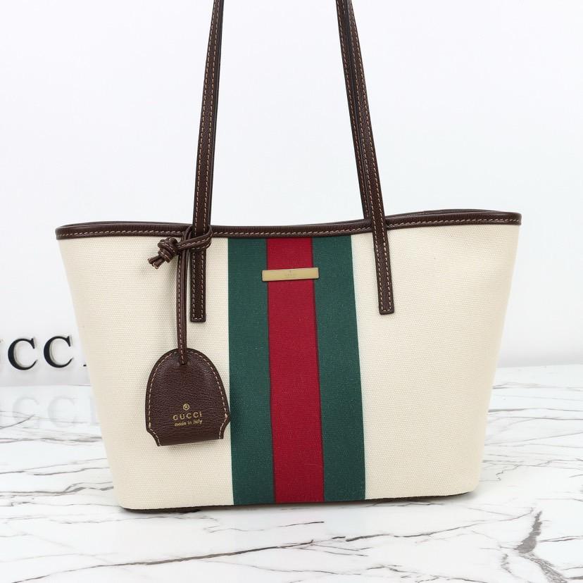 GUCCI canvas Tote bag