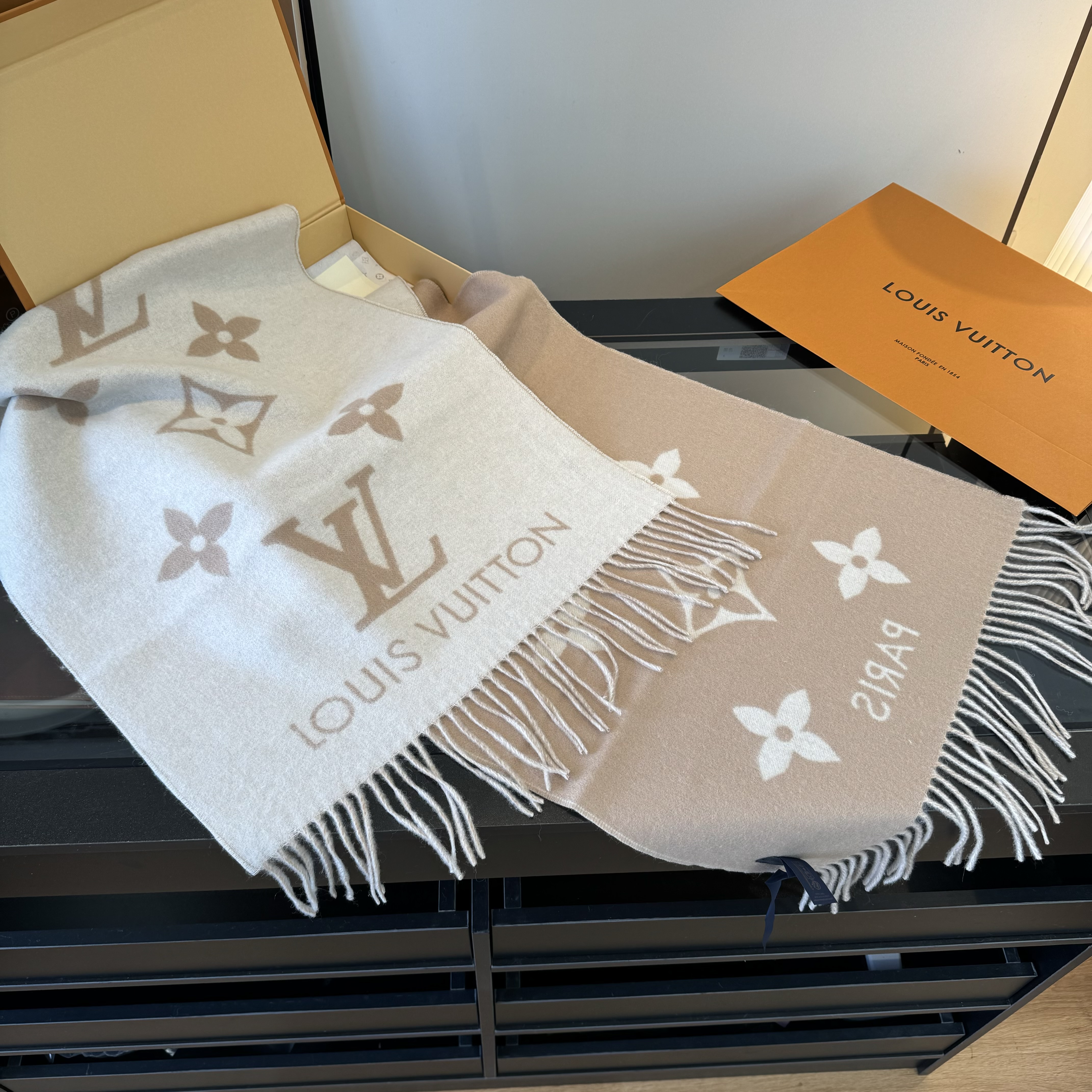 Louis Vuitton LV Reykjavik Monogram Scarf