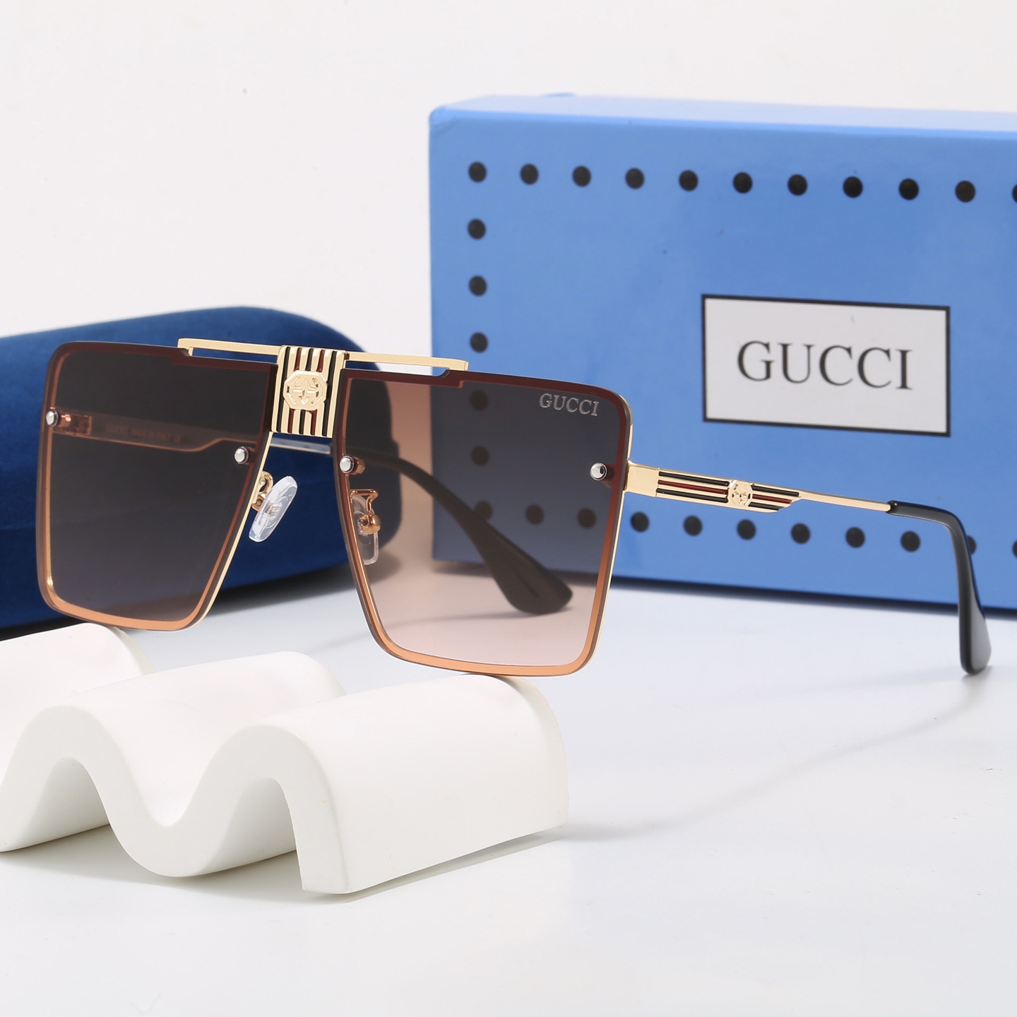 Gucci Shield Sunglasses Top quality - KAIROO