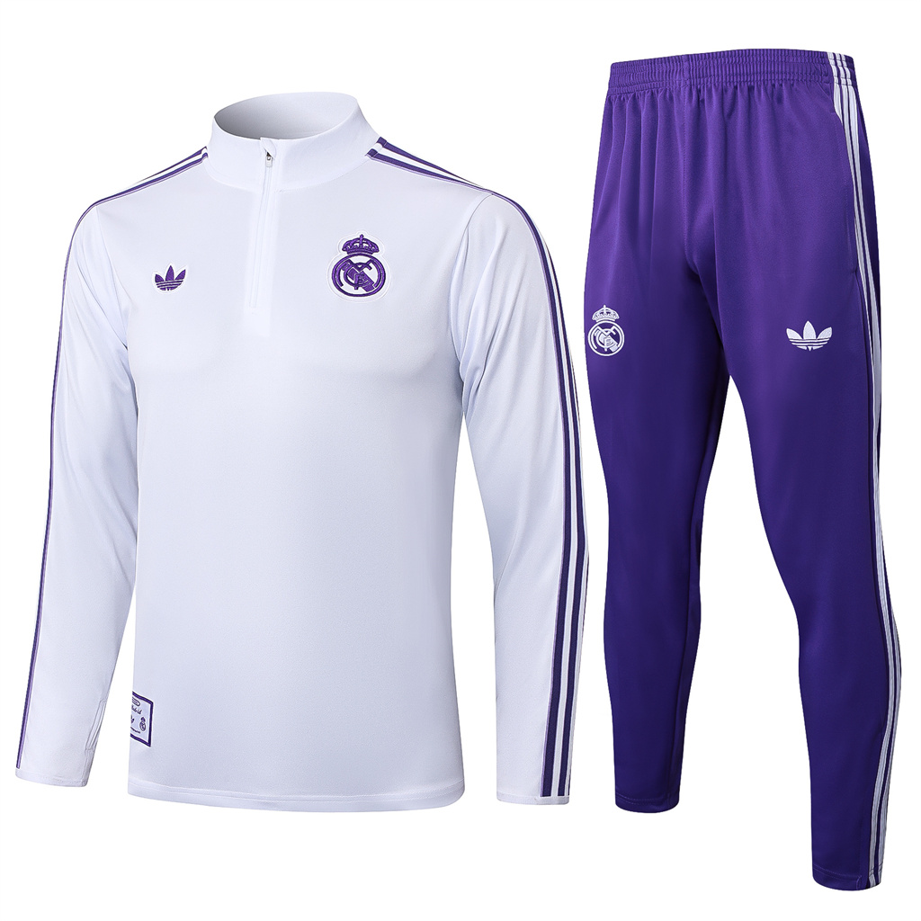Real Madrid Training Jersey Suit 25/26 | Soc Jersey - Premium Football Jersey
