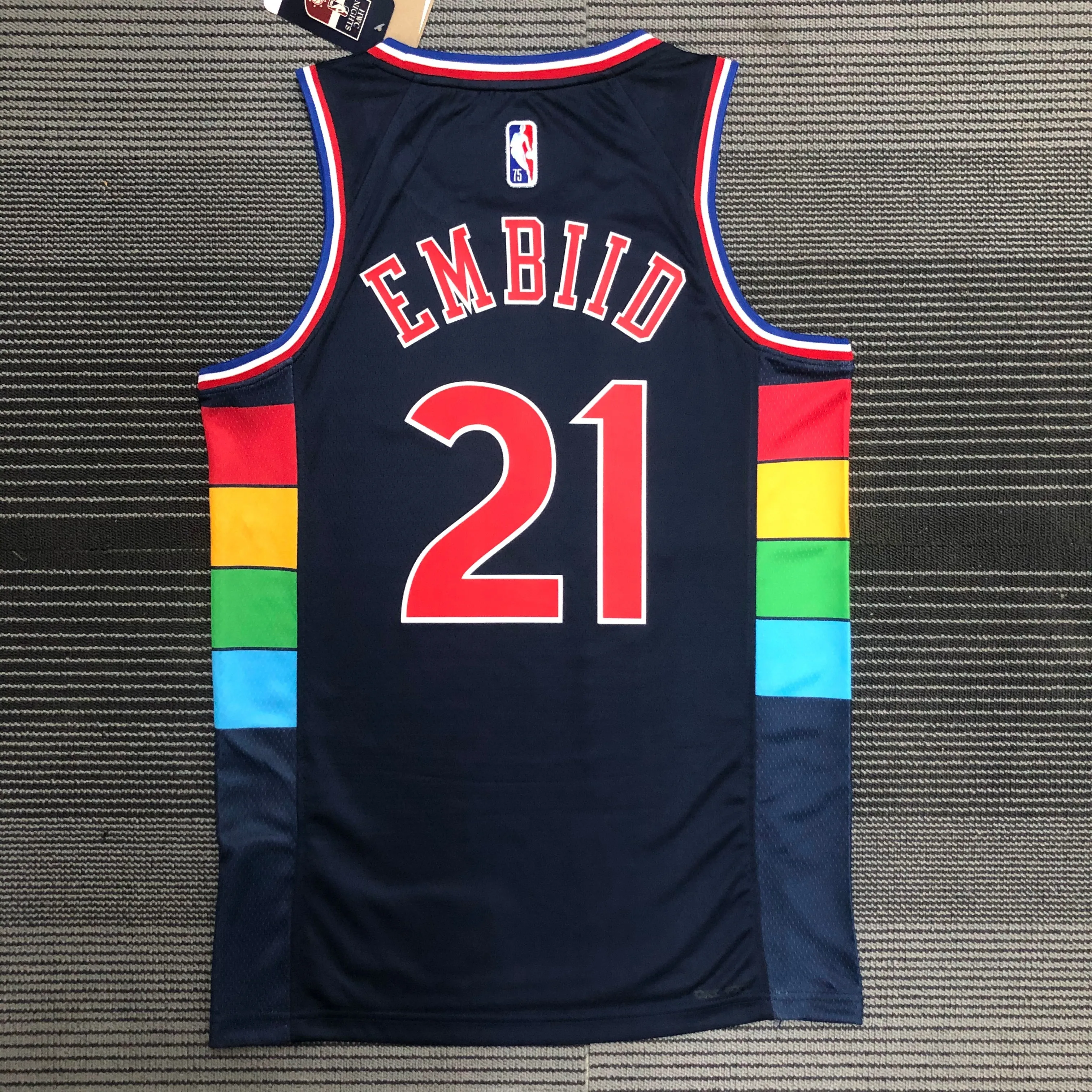 22 Season Philadelphia 76ers City Edition  #21