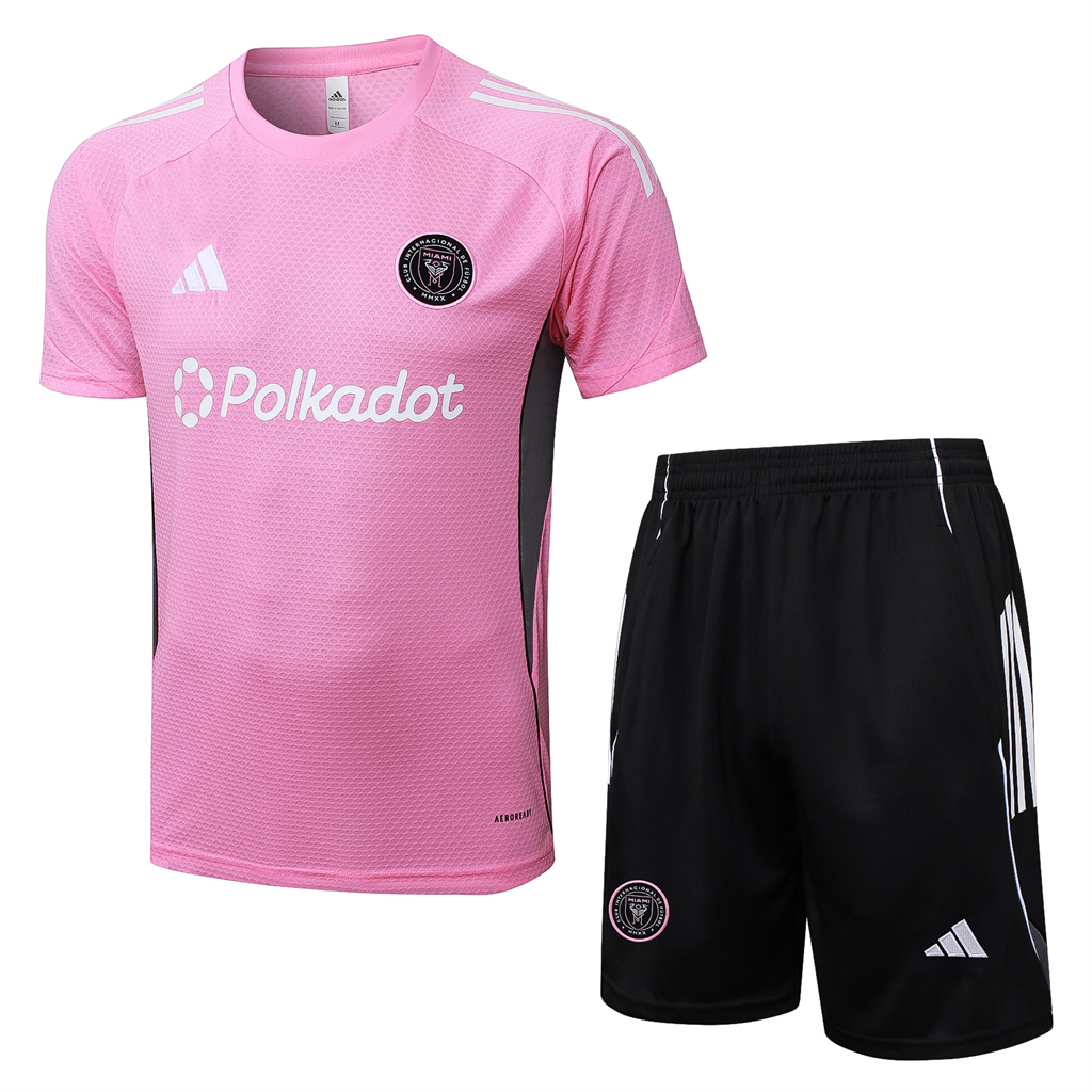 Inter Miami Training Short sleeve Suit 25/26 | Soc Jersey - Premium Football Jersey