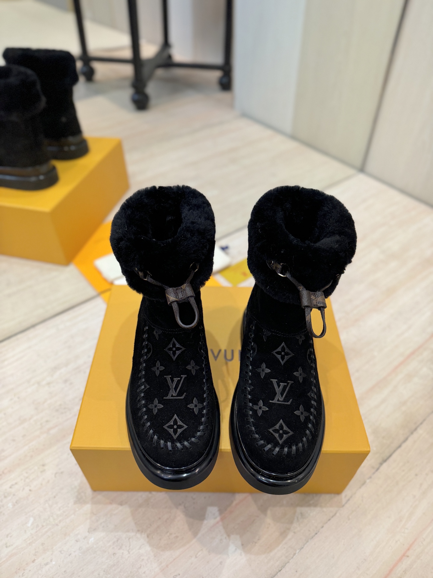 Women's LV Cortina Anklet Boots