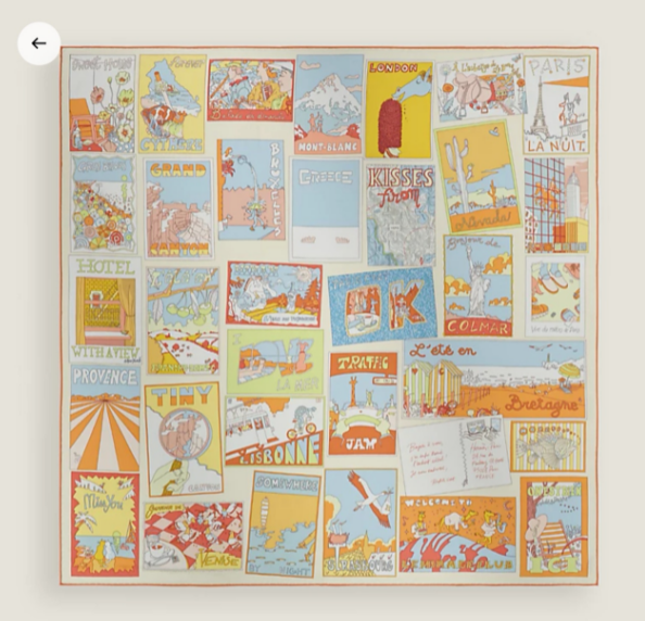 Hermes Silk Square 90cm