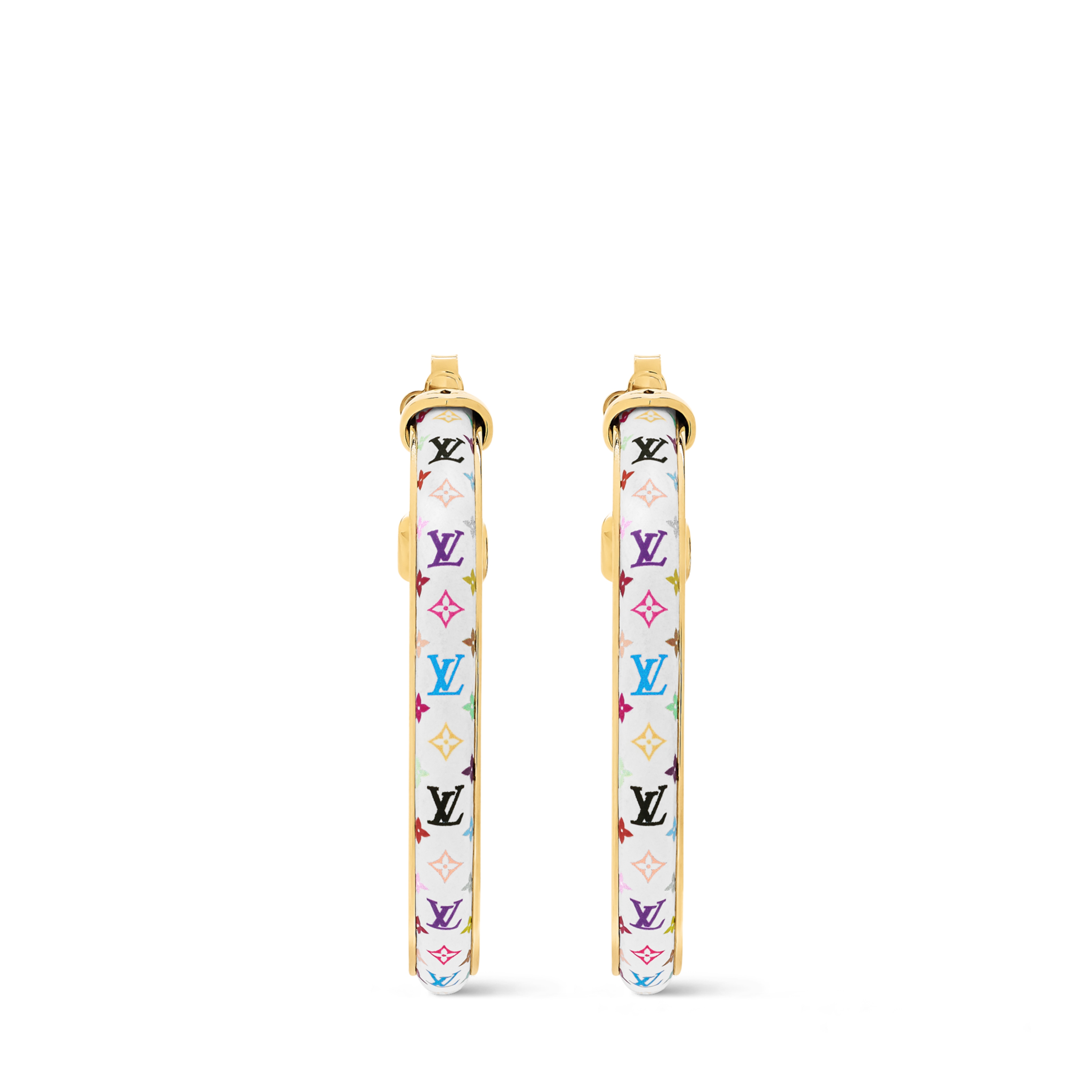 LV × TM ピアス･モノグラム マルチカラー
