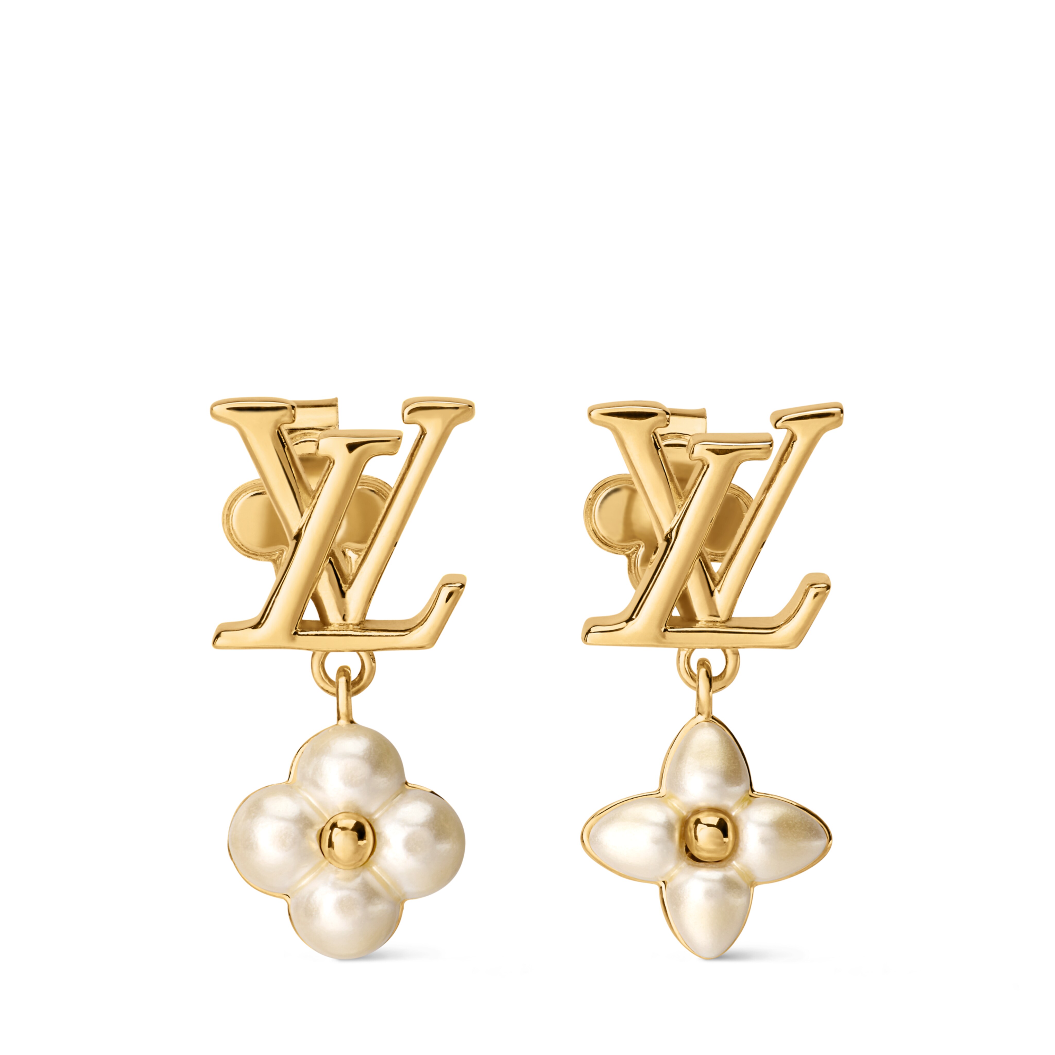 ピアス･LV フローラグラム XS