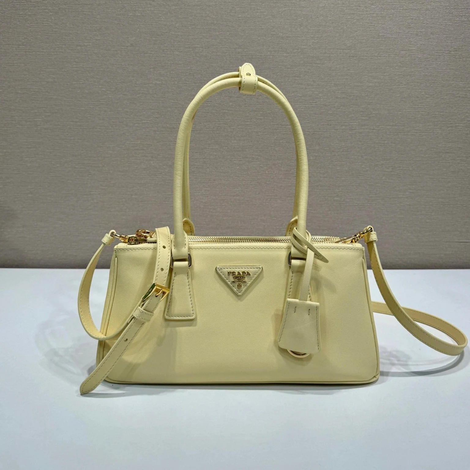 Prada PRA New killer bag light beige calfskin 340514