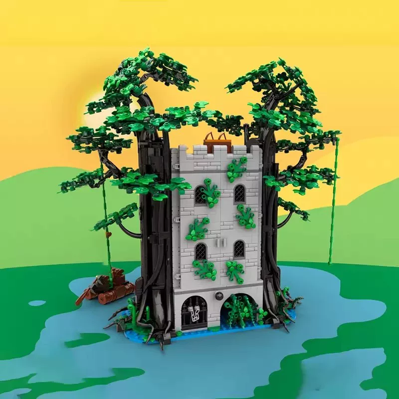 MOC 214066 - Forestmen River's Fortress