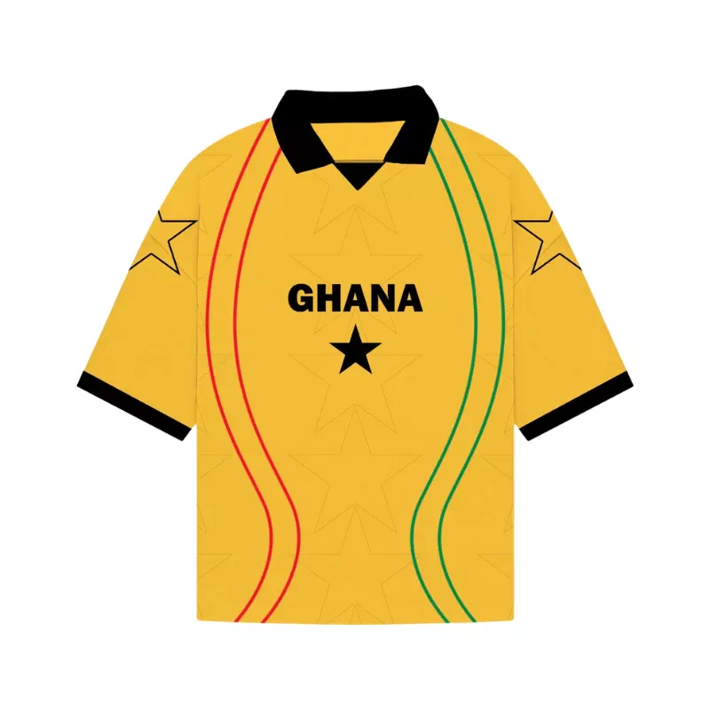 2026 Ghana Yellow Heritage Jersey
