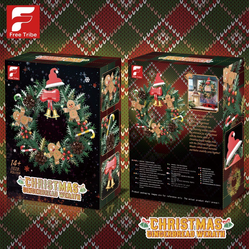 Free Tribe 11029 - Christmas Gingerbread Werath