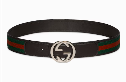 Gucci Reversible belt with Interlocking G buckle