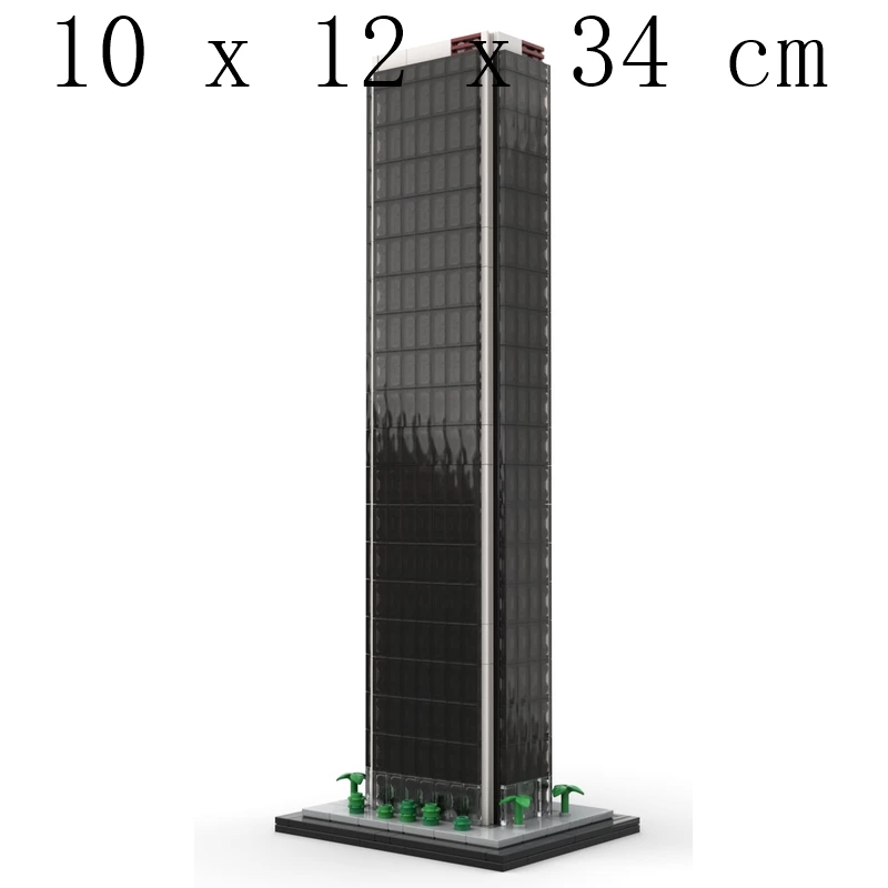 MOC 231911 - Aon Center LA 1:800 Scale