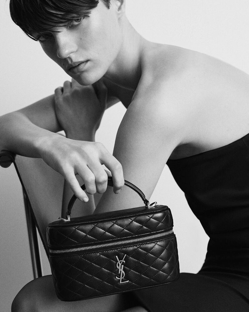 Saint Laurent YSL GABY vanity bag in lambskin