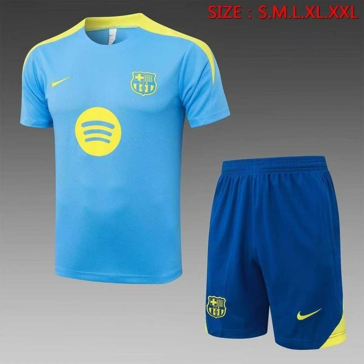 26/27Light Blue Pre-Match Training Set