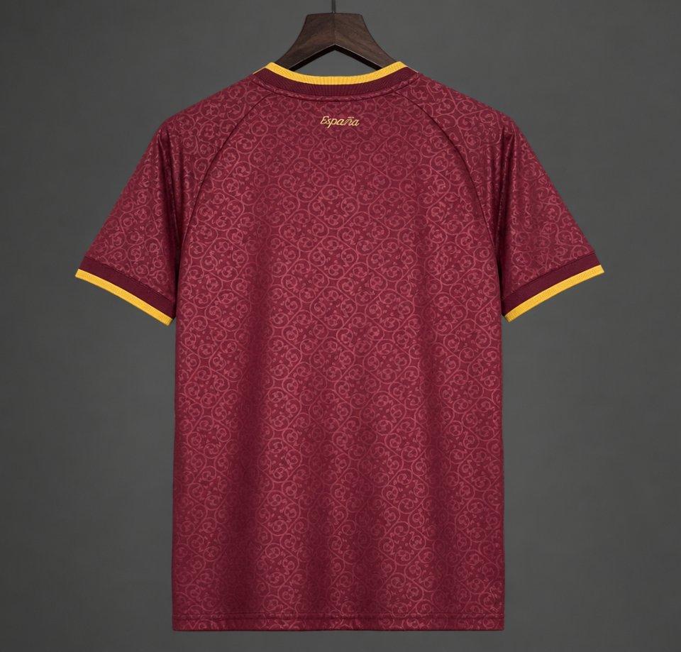（Two stars）2026 Spain Third Wine Jersey S-4XL