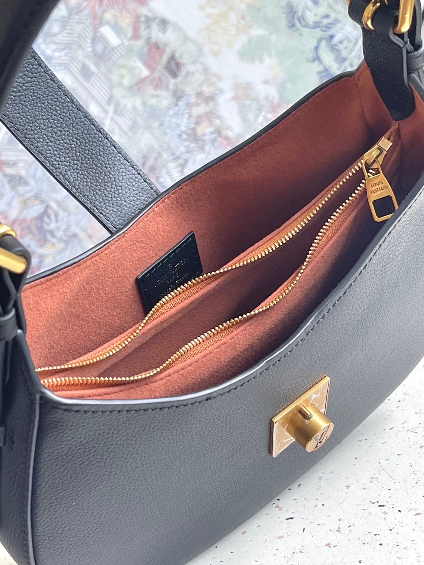 Louis Vuitton LV Classic Padlock Shoulder Bag