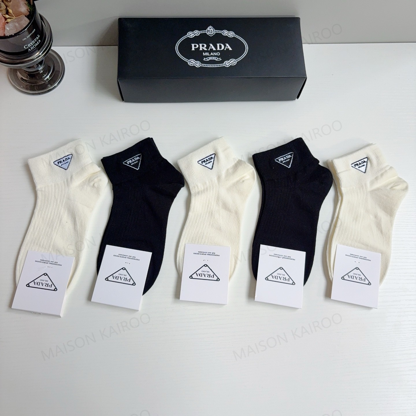 Prada  Socks 5-Pack - KAIROO