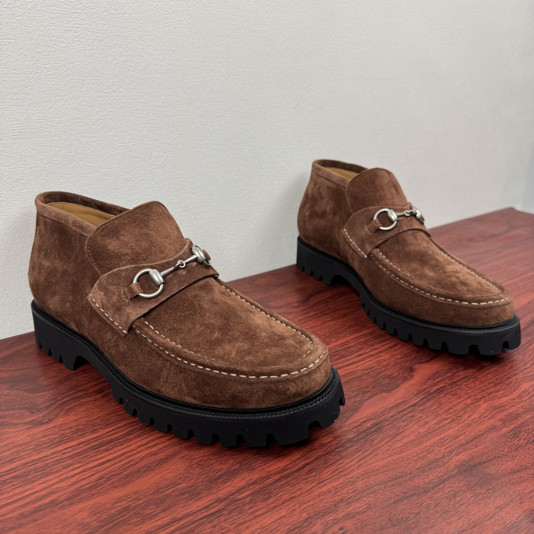 Men's Gucci ankle boot with Horsebit