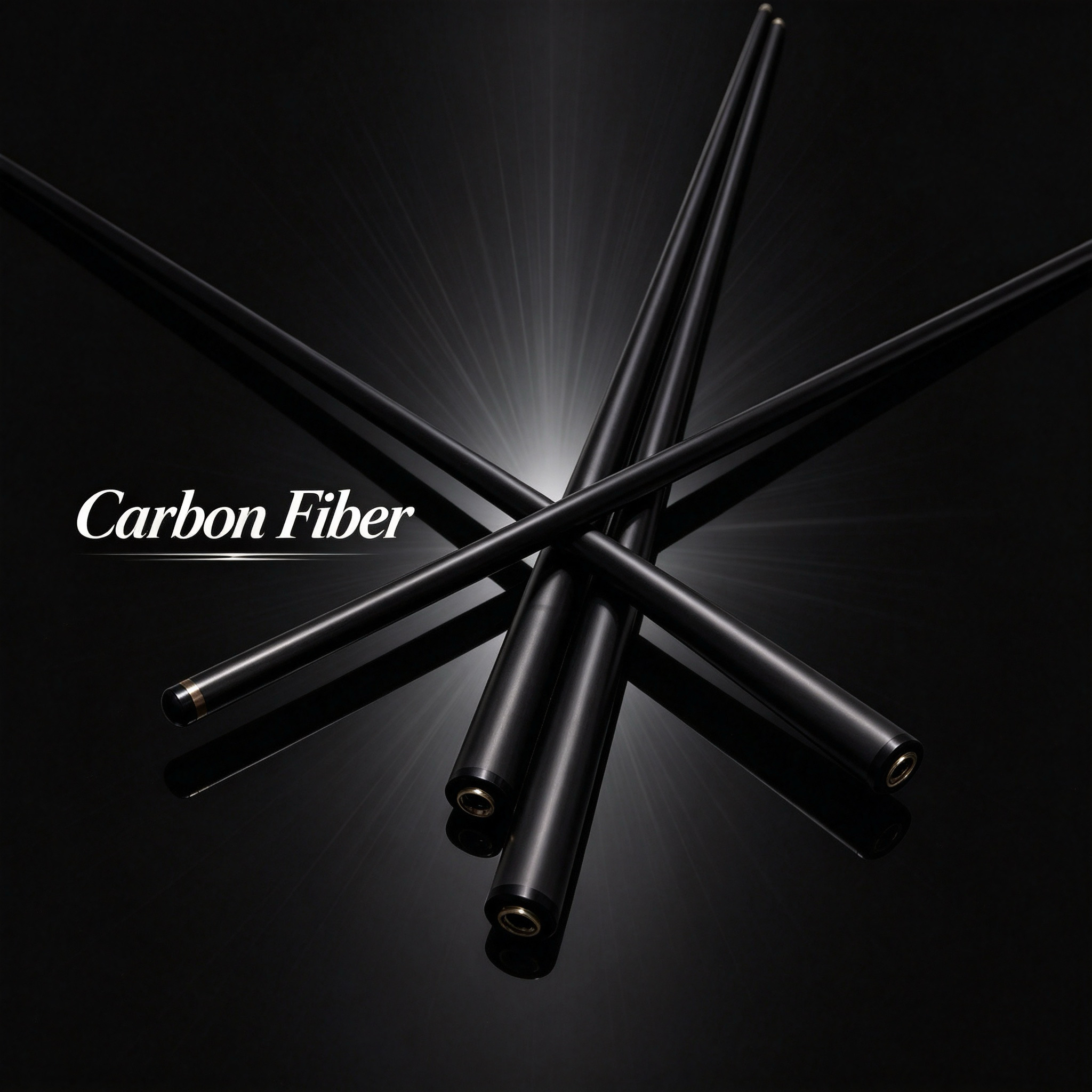 14mm Carbon Fiber Break Cue for 8-Ball & 9-Ball Competition