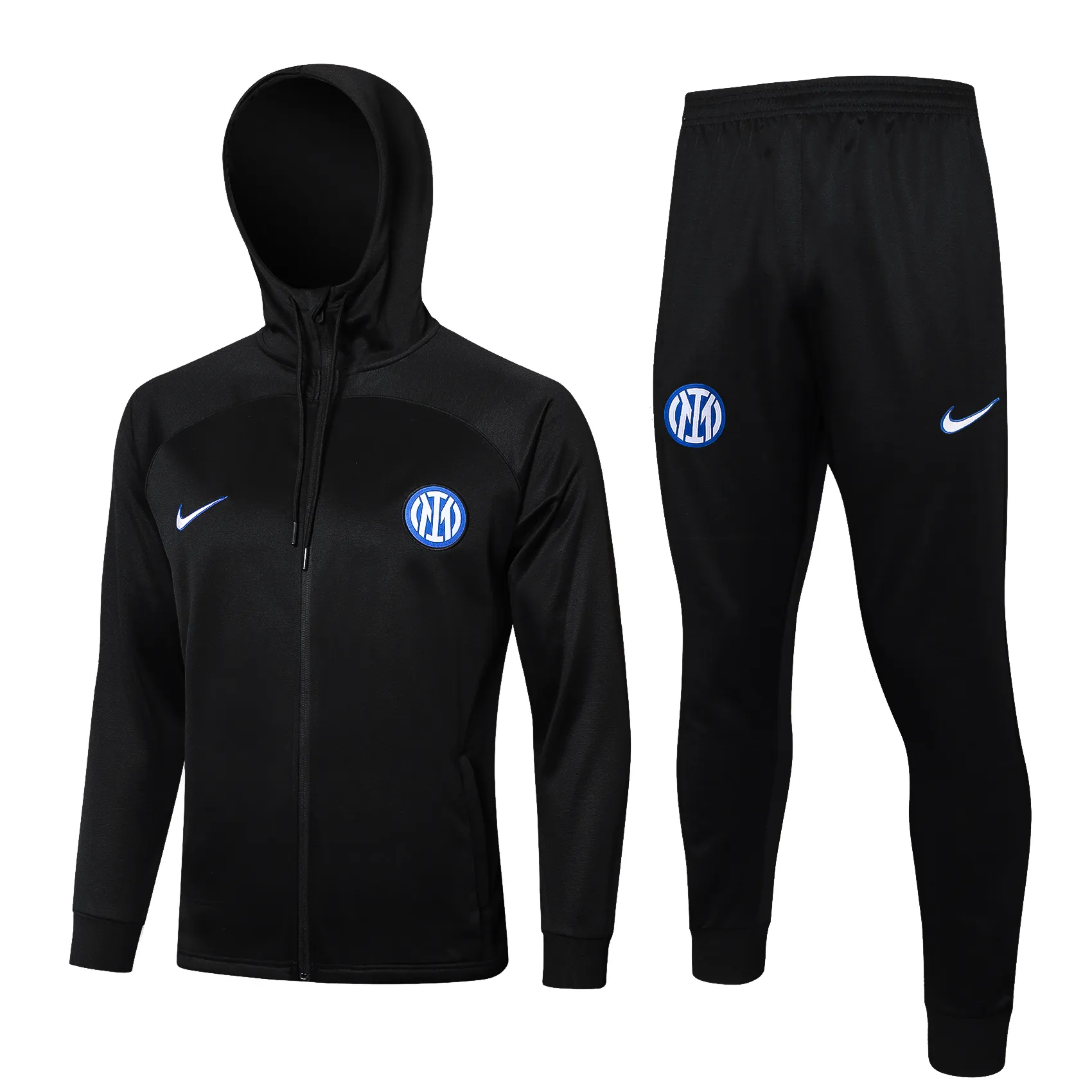 Adult/ Kids Inter Milan 24/25 full zipper hoodie training suit F594