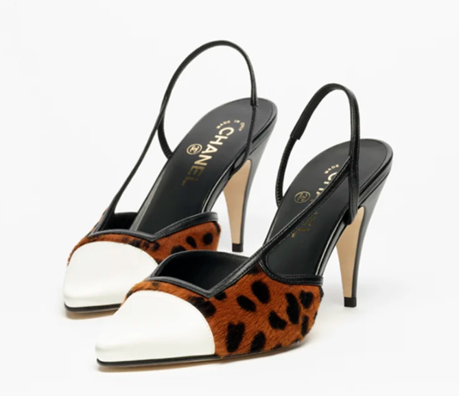Chanel 2026 Leather Slingback Pump