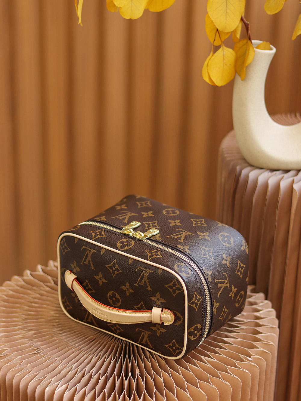 Louis Vuitton LV Nice Mini Toiletry Pouch M44495