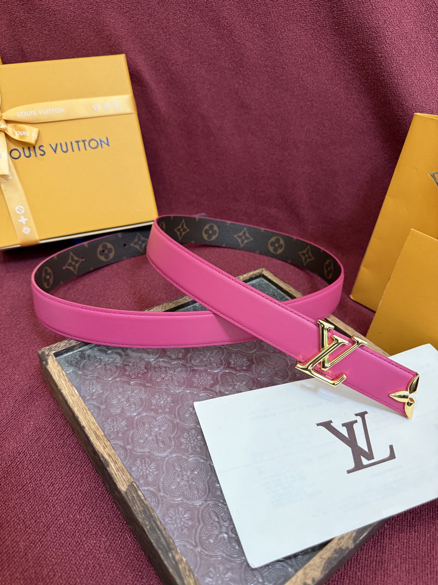 LV Pretty LV 30mm Reversible Belt