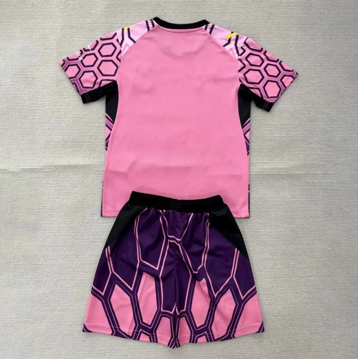 Kids Borussia Dortmund Goalkeeper Purple Jersey Suit 26/27 | Soc Jersey - Premium Football Jersey