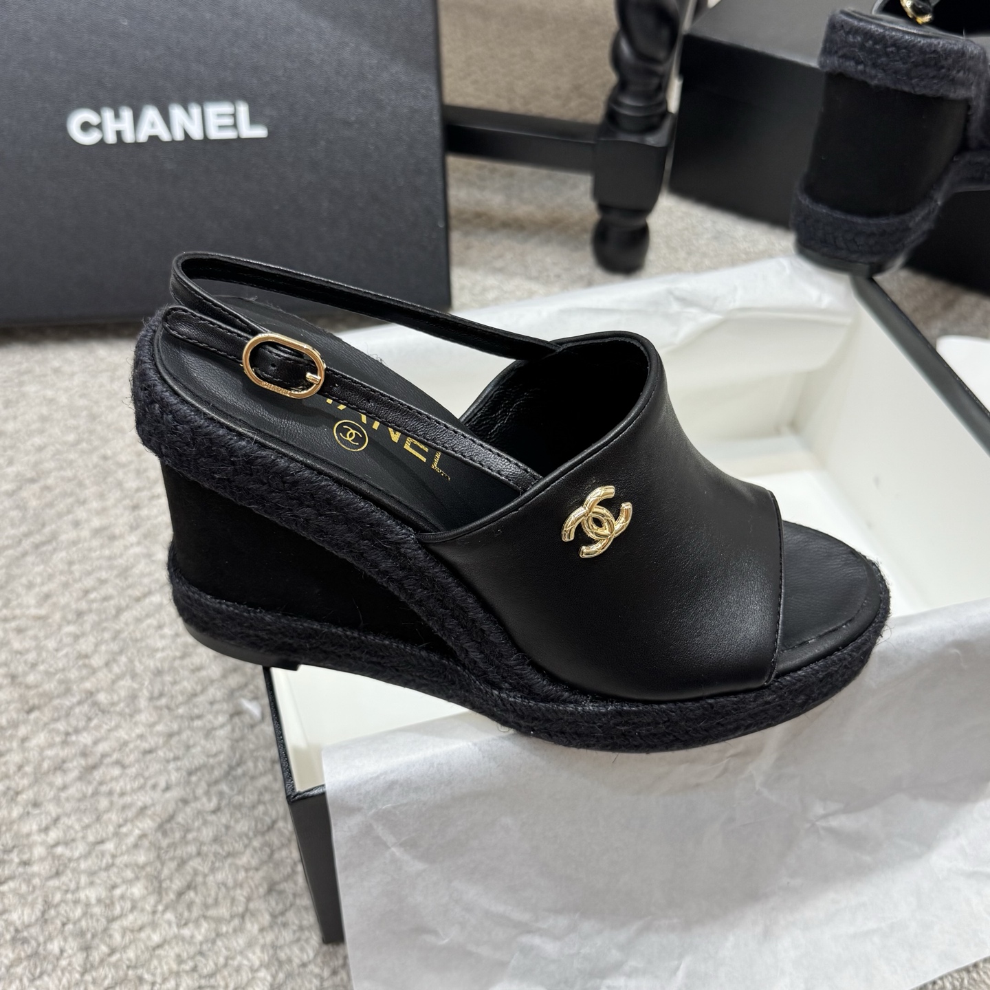 Chanel 2026 New Heeled Slide