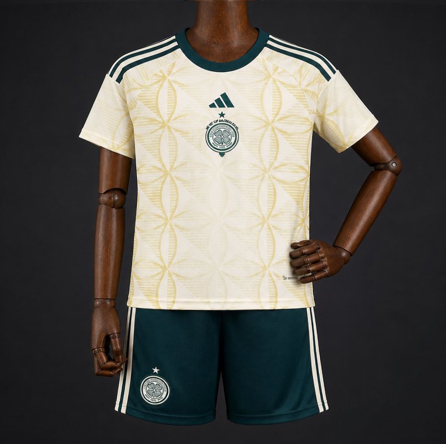 26/27 Kids Celtic Third Jersey 16-28 - musan