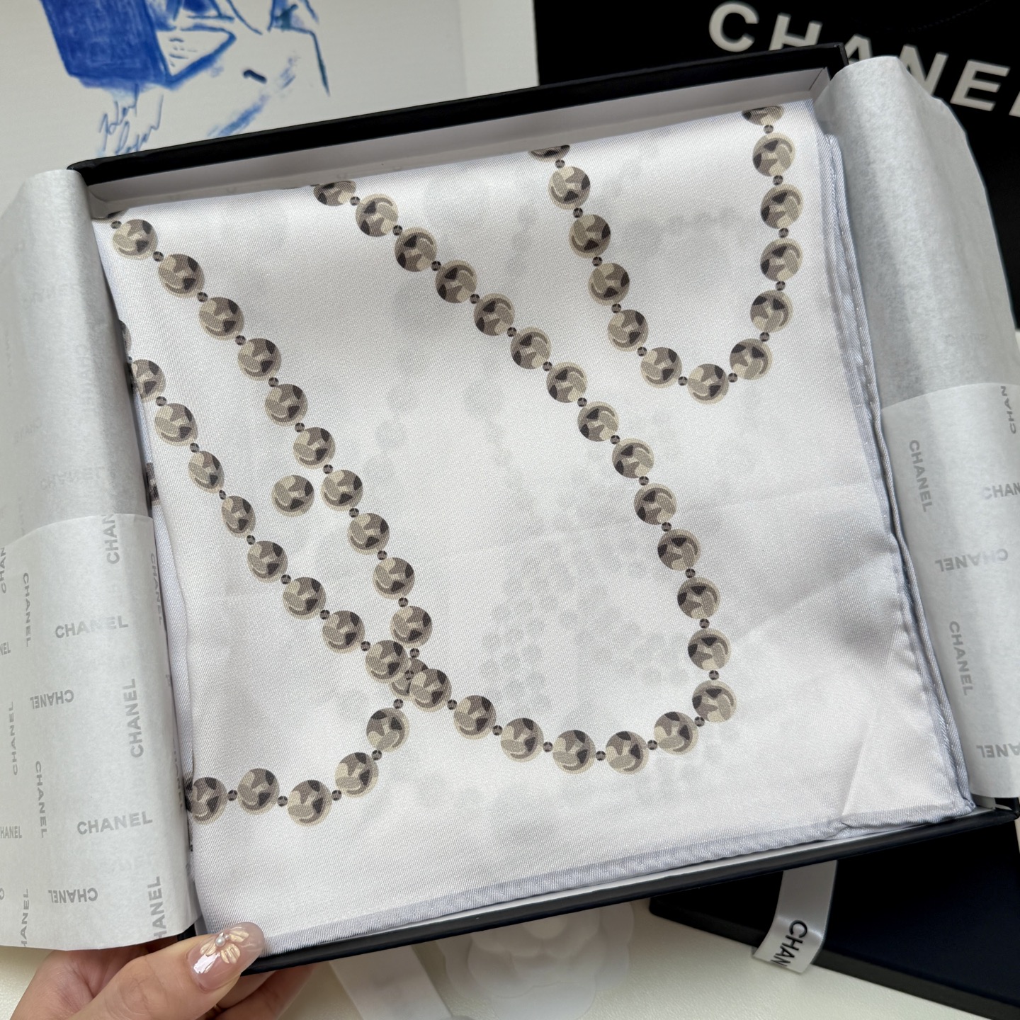 Chanel 2026 New Silk Square 90cm