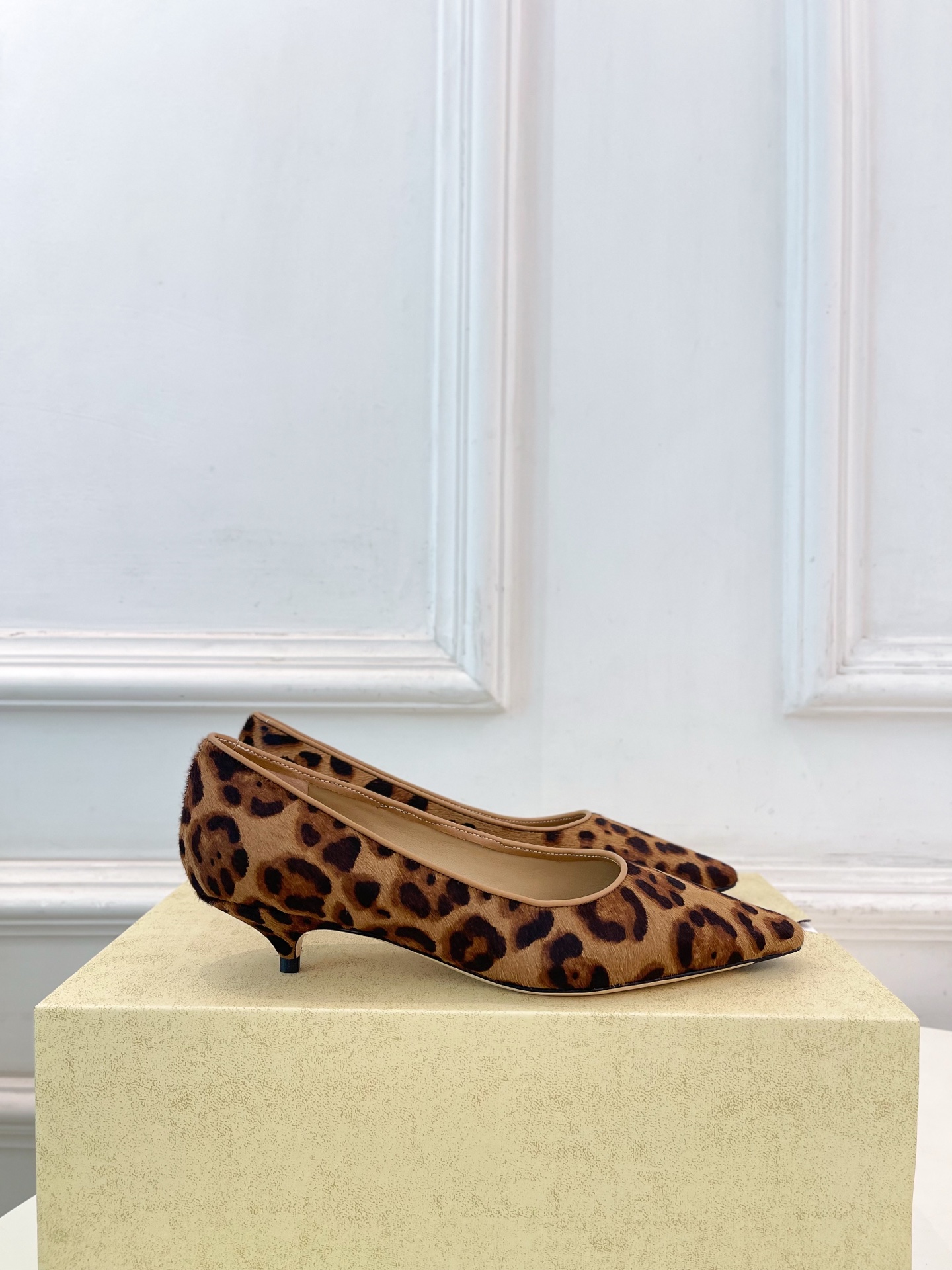 The Row Low Heel Leather  Pump