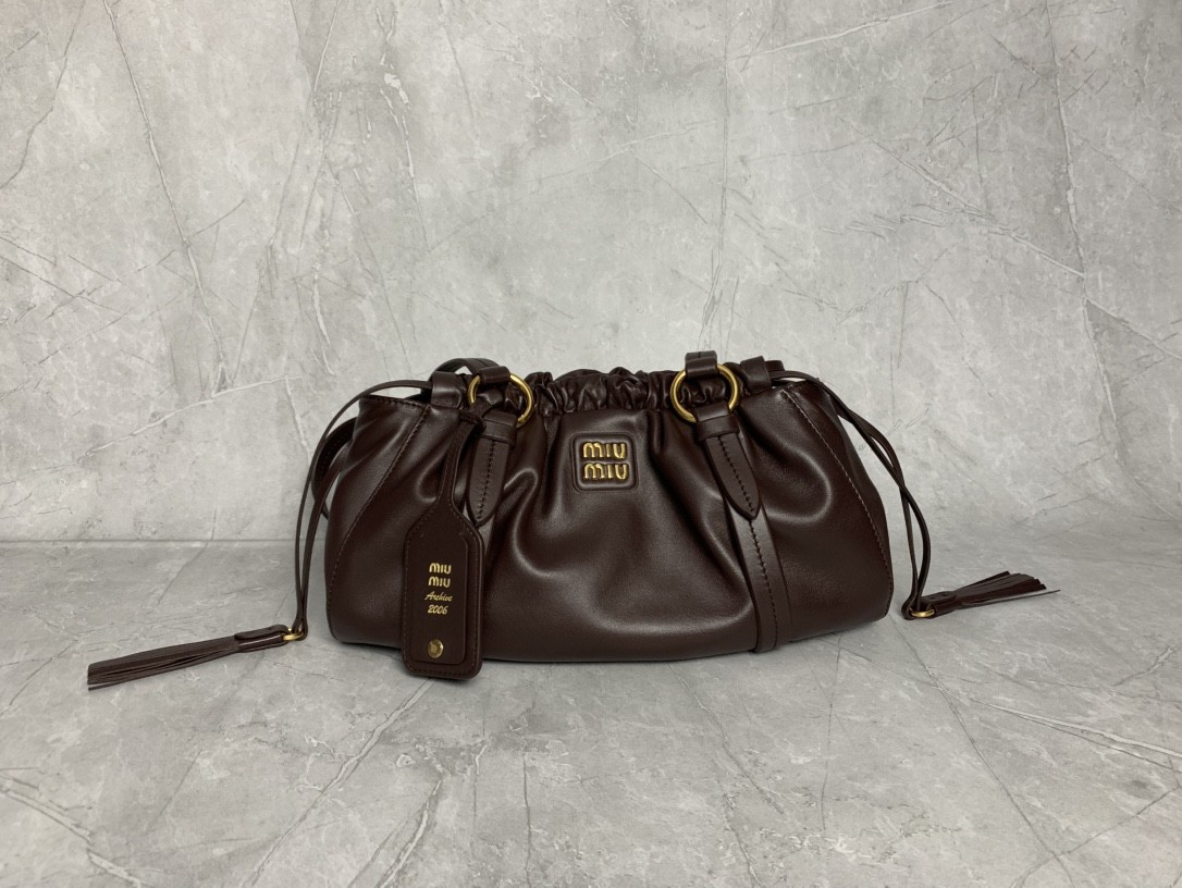 Miumiu Joie Nappa Leather Bag