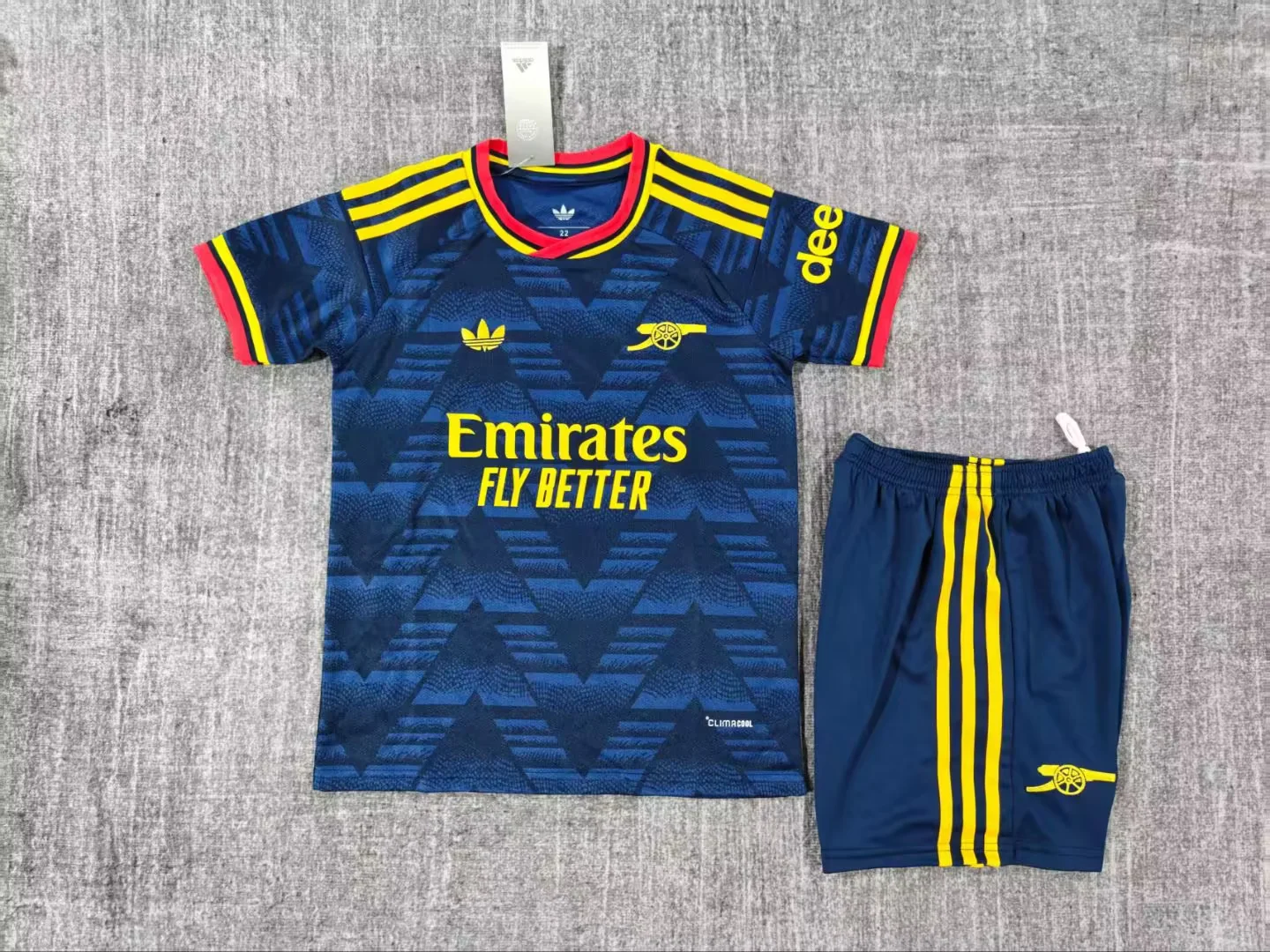 2026-27 Arsenal Away Blue Football Shirt 1:1 Thai Quality Kids Size