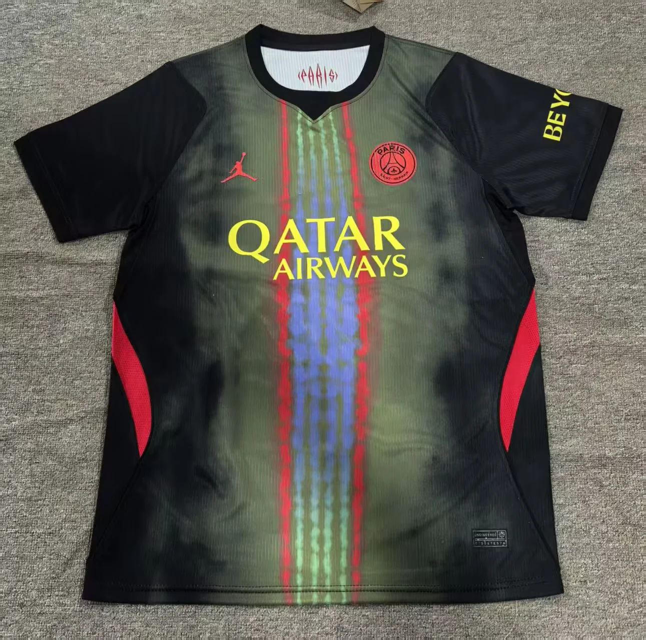 2026/2027 Paris third Away Green and Black Fans Football Shirt 1:1 Thai Quality