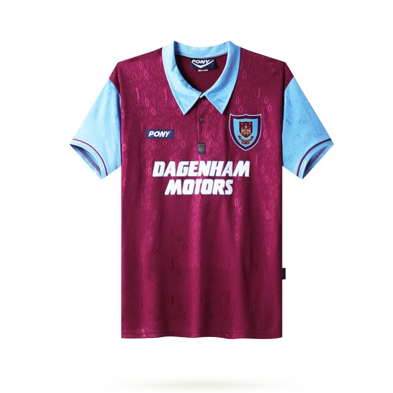 Retro 95/97 West Ham United Home Jersey S-2XL