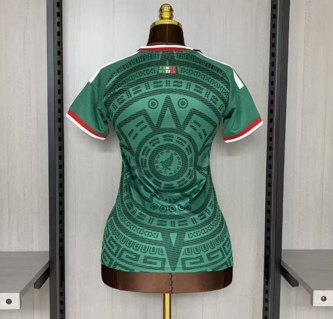 Female 2025 Mexico 2026 World Cup Home Fan Jersey S-6XL