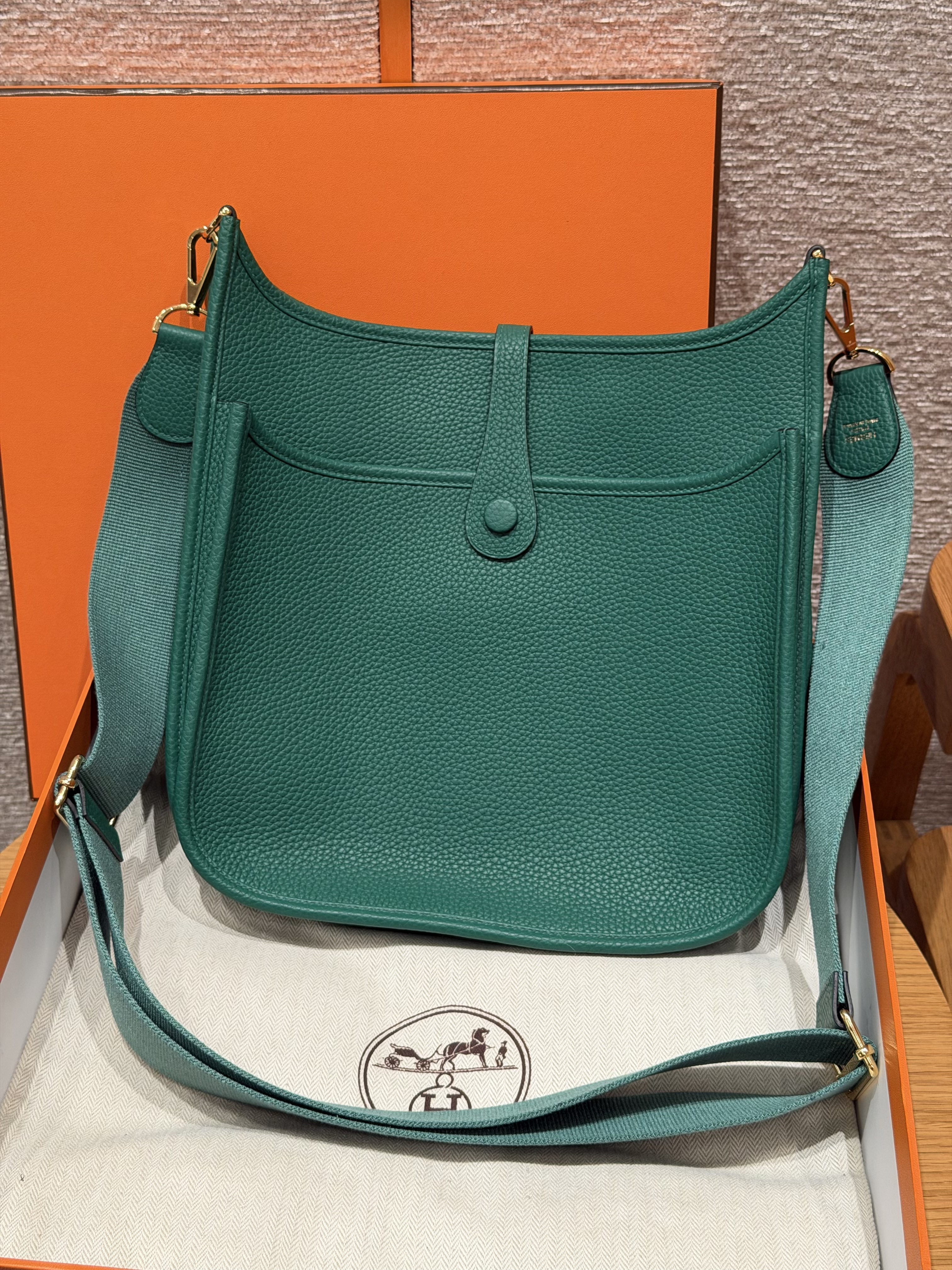 Hermes Vert Vertigo Clemence Evelyne III 29