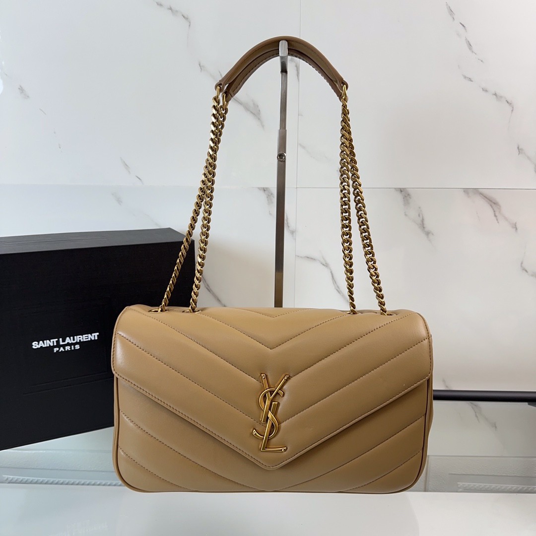 Saint Laurent Bags YSL LOULOU Medium Bag in Quilted Lambskin