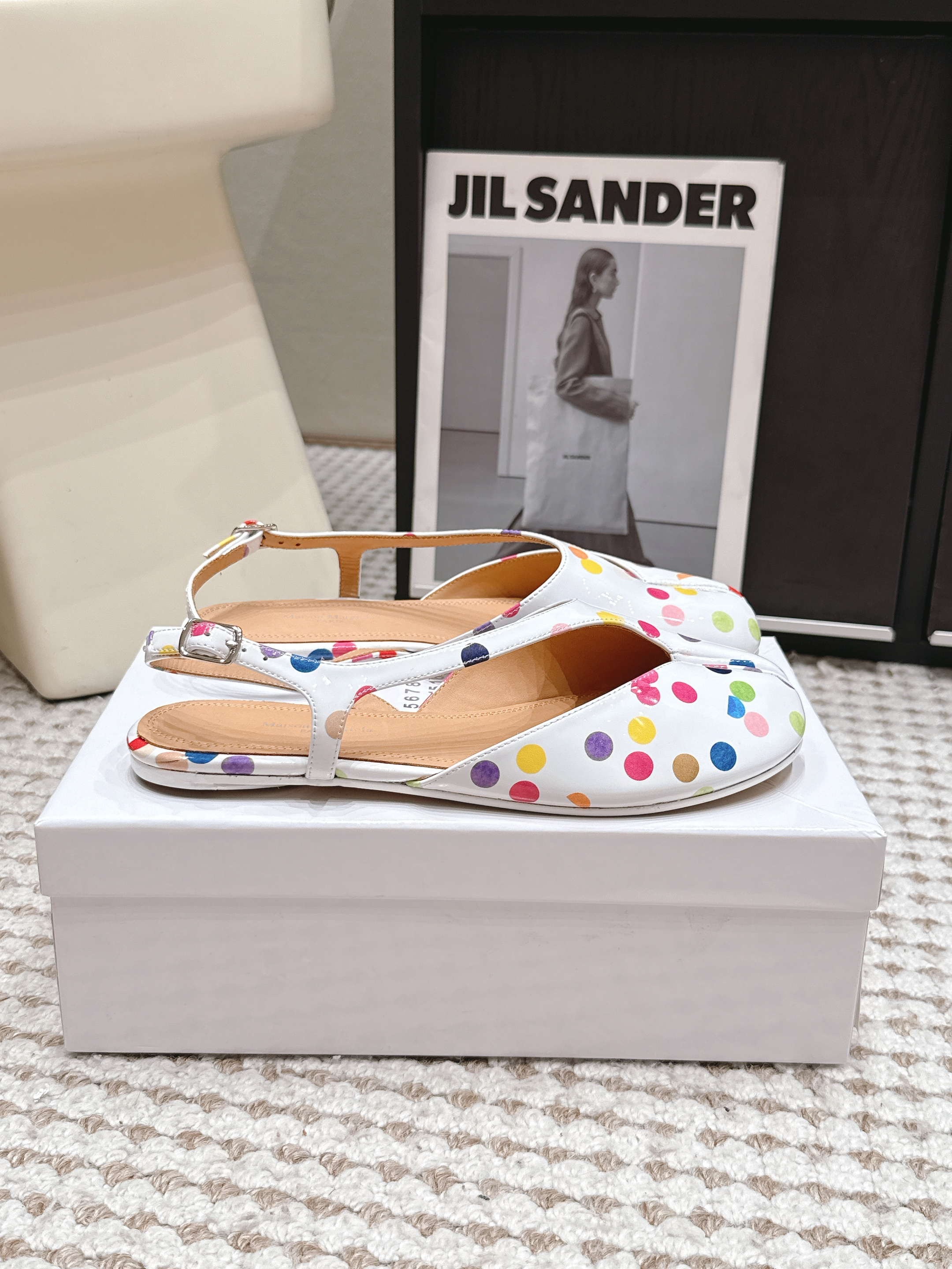 Maison Margiela Tabi Flat Singback Sandal