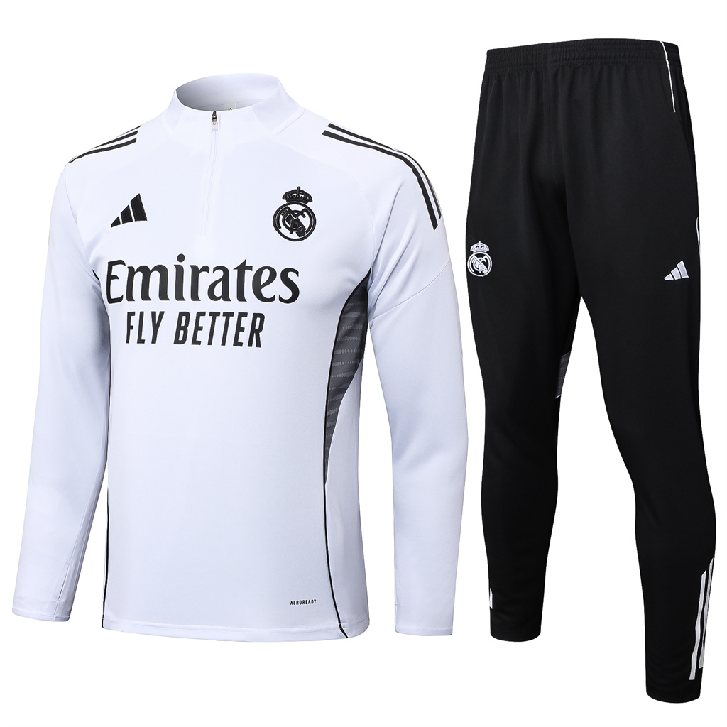 Real Madrid Training Jersey Suit 25/26 | Soc Jersey - Premium Football Jersey
