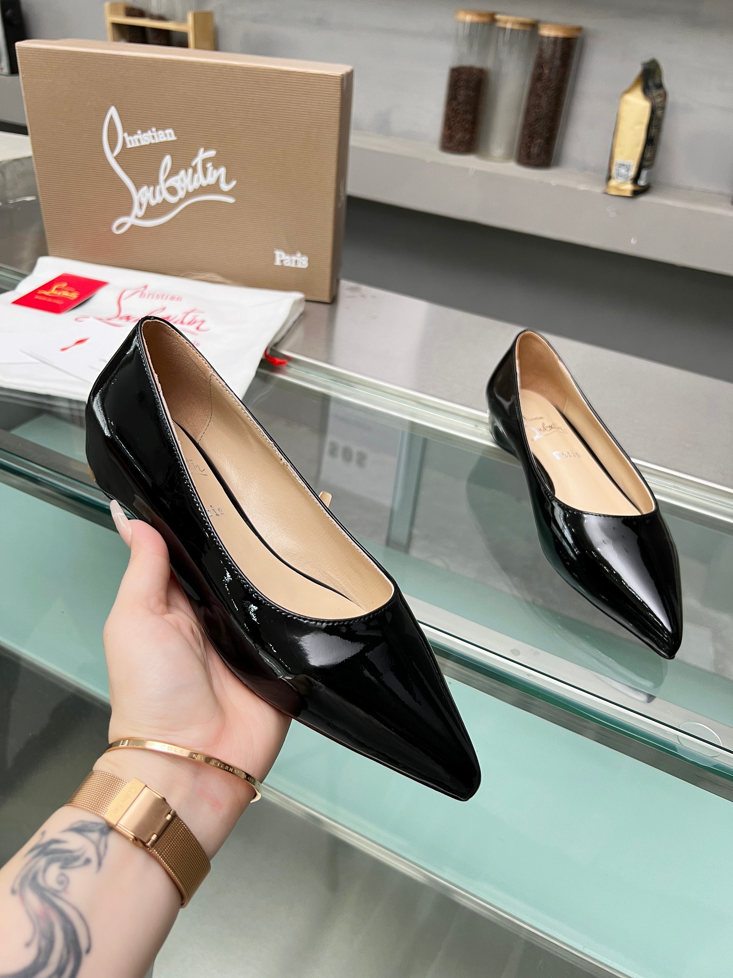 Christian Louboutin Patent leather Ballet Flat