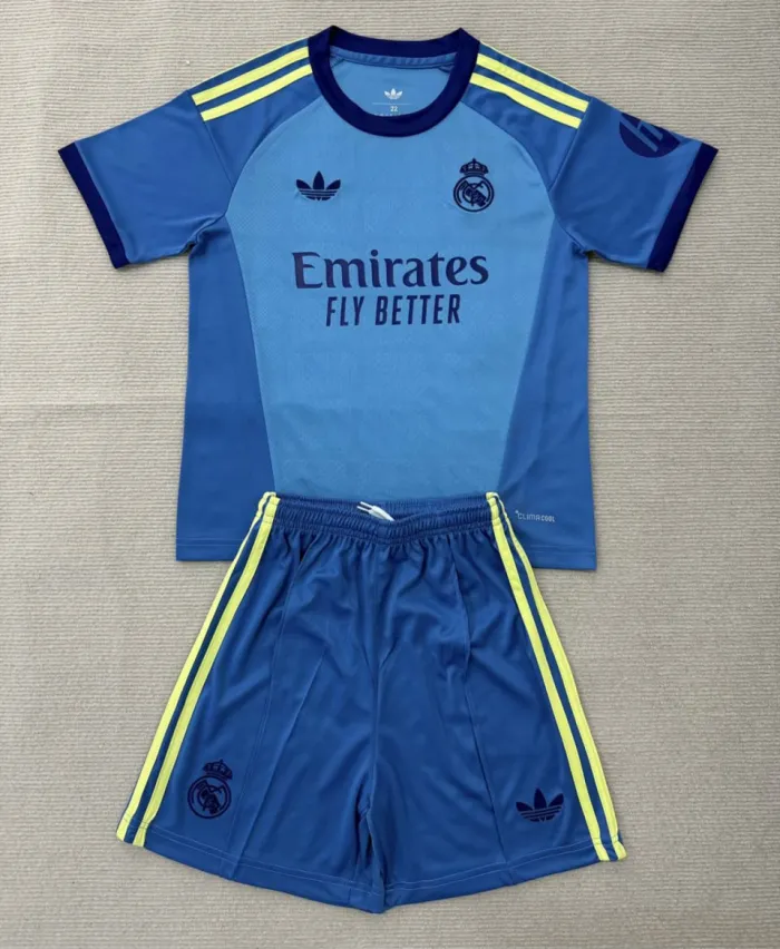 Kids Real Madrid Goalkeeper Suit 26/27